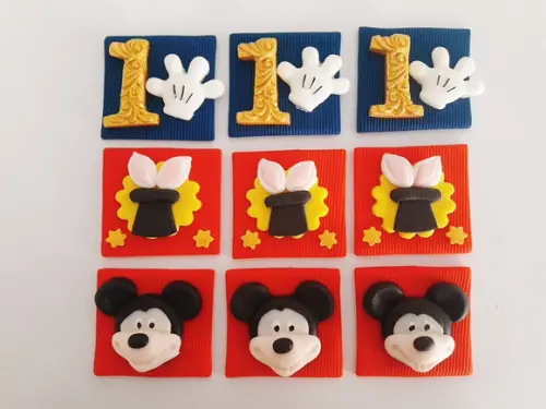Aplique pasta americana Circo do Mickey para Pão de Mel