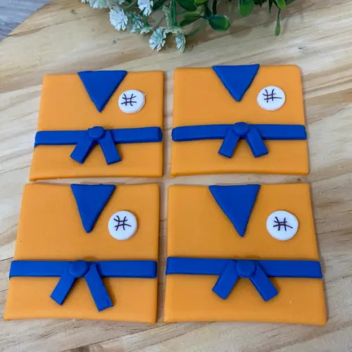 Aplique Pasta Americana Dragon Ball para Pão de Mel