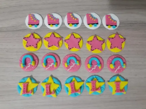 Aplique pasta americana Sou Luna para brigadeiros/trufas