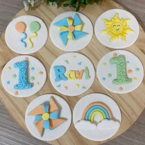 Apliques 365 Sorrisos para Pirulito/cupcake