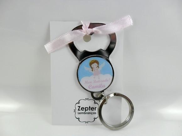Chaveiro Abridor Lembrancinha Personalizada Batizado
