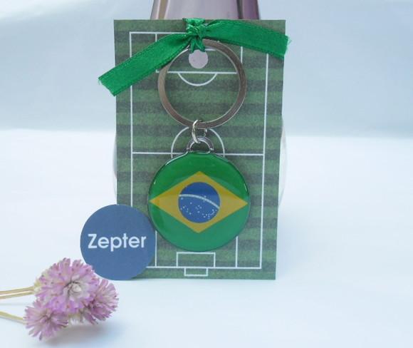 Chaveiro Lembrancinha Brasil Copa