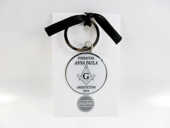 Chaveiro Lembrancinha Formatura Arquitetura Personalizado