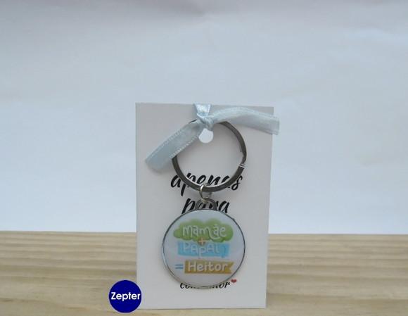 Chaveiro Lembrancinha Maternidade Nome do Bebê Personalizado