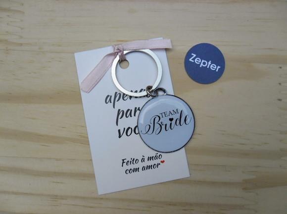 Chaveiro Team Bride Time da Noiva
