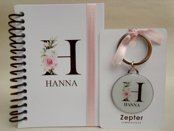 Kit Aniversário de 15 Anos Monograma Rosa Floral