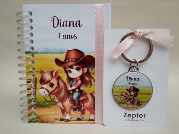 Kit de Aniversário Tema Fazendinha Menina Personalizado