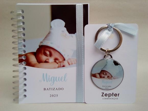 Kit Lembrancinha de Batizado Bebê Personalizado