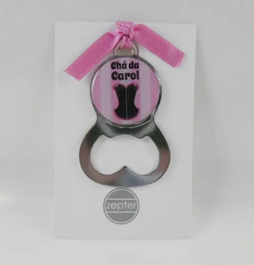 Abridor com Ímã de Geladeira Chá de Lingerie Personalizado