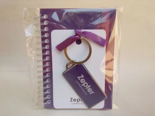 Brinde Corporativo Bloquinho e Chaveiro Personalizados