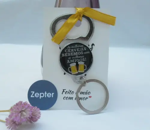 Chá Bar Abridor Chaveiro Personalizado