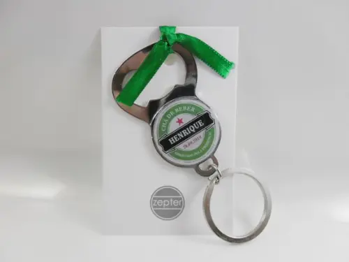 Chá de Beber Chaveiro Abridor Lembrancinha