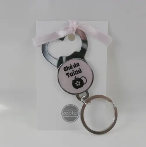 Chá de Cozinha Lembrancinha Abridor Chaveiro Personalizado