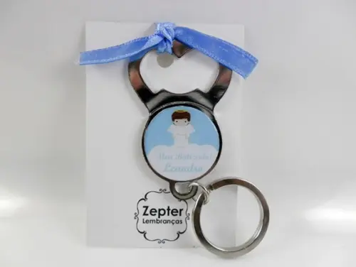 Chaveiro Abridor Lembrancinha Personalizada Batizado