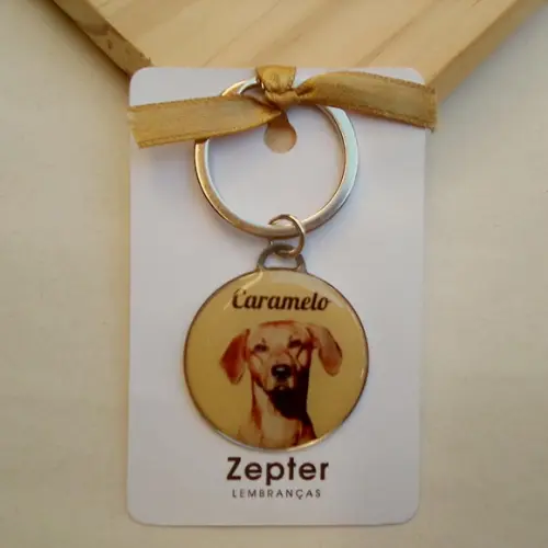 Chaveiro Aniversário Lembrancinha Cachorro Pet Personalizado