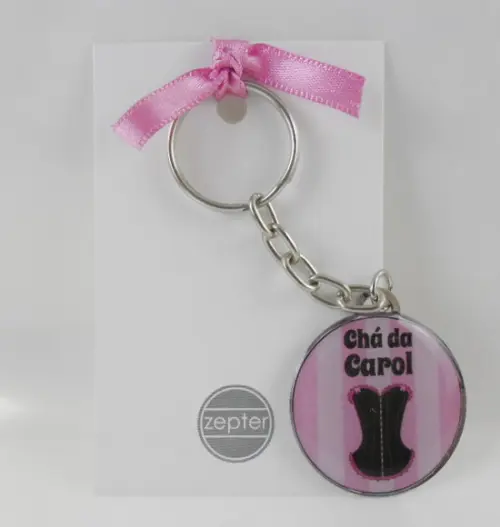 Chaveiro Lembrancinha Chá de Lingerie Personalizado