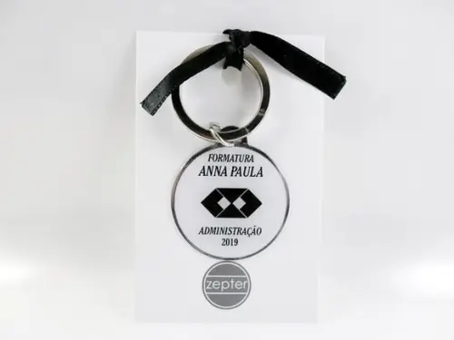 Chaveiro Lembrancinha Formatura Administração Personalizado