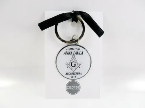 Chaveiro Lembrancinha Formatura Arquitetura Personalizado
