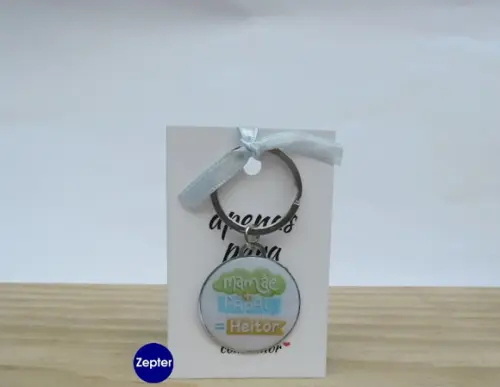 Chaveiro Lembrancinha Maternidade Nome do Bebê Personalizado