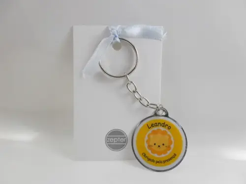 Chaveiro Lembrancinha Safari Maternidade Personalizado