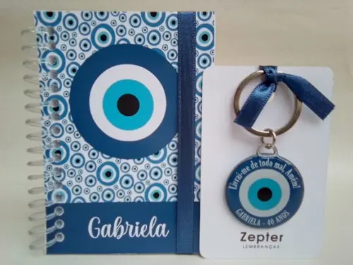 Kit de Aniversário Lembrancinha Olho Grego Personalizado