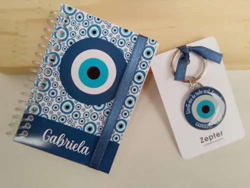 Kit de Aniversário Lembrancinha Olho Grego Personalizado