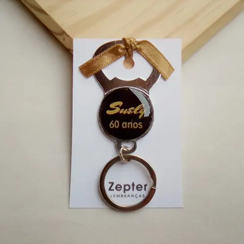 Lembrancinha de Aniversário 60 Anos Dourado com Preto