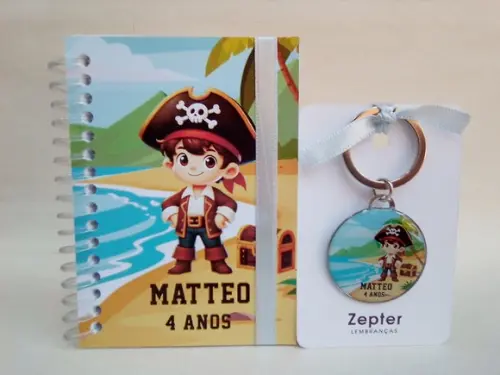 Lembrancinha de Aniversário Piratas Menino