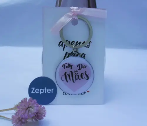 Lembrancinha Dia das Mães Chaveiro