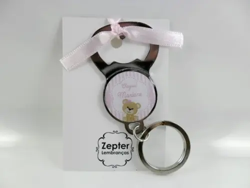 Lembrancinha Nascimento Abridor Chaveiro Personalizado