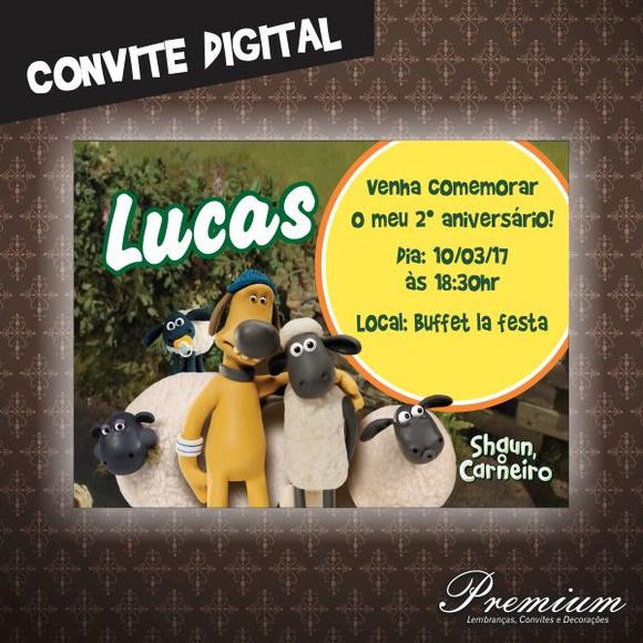 Convite Digital shaun carneiro