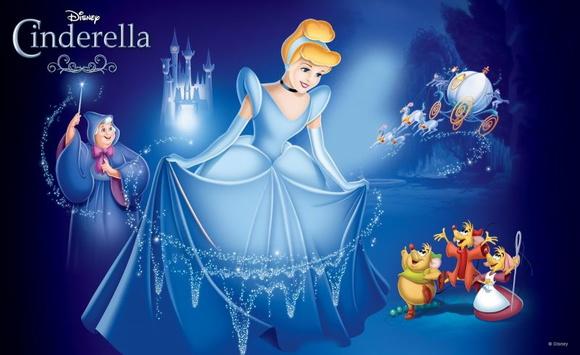 Painel Cinderella 145x90cm