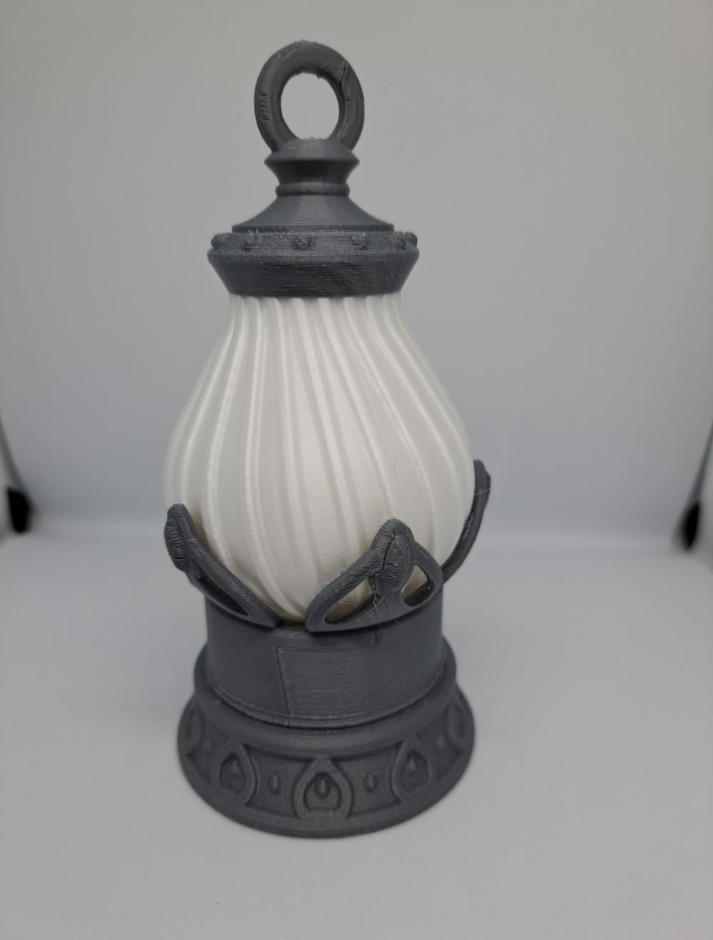 Linda Mini Luminária Cha Fantasia 3d