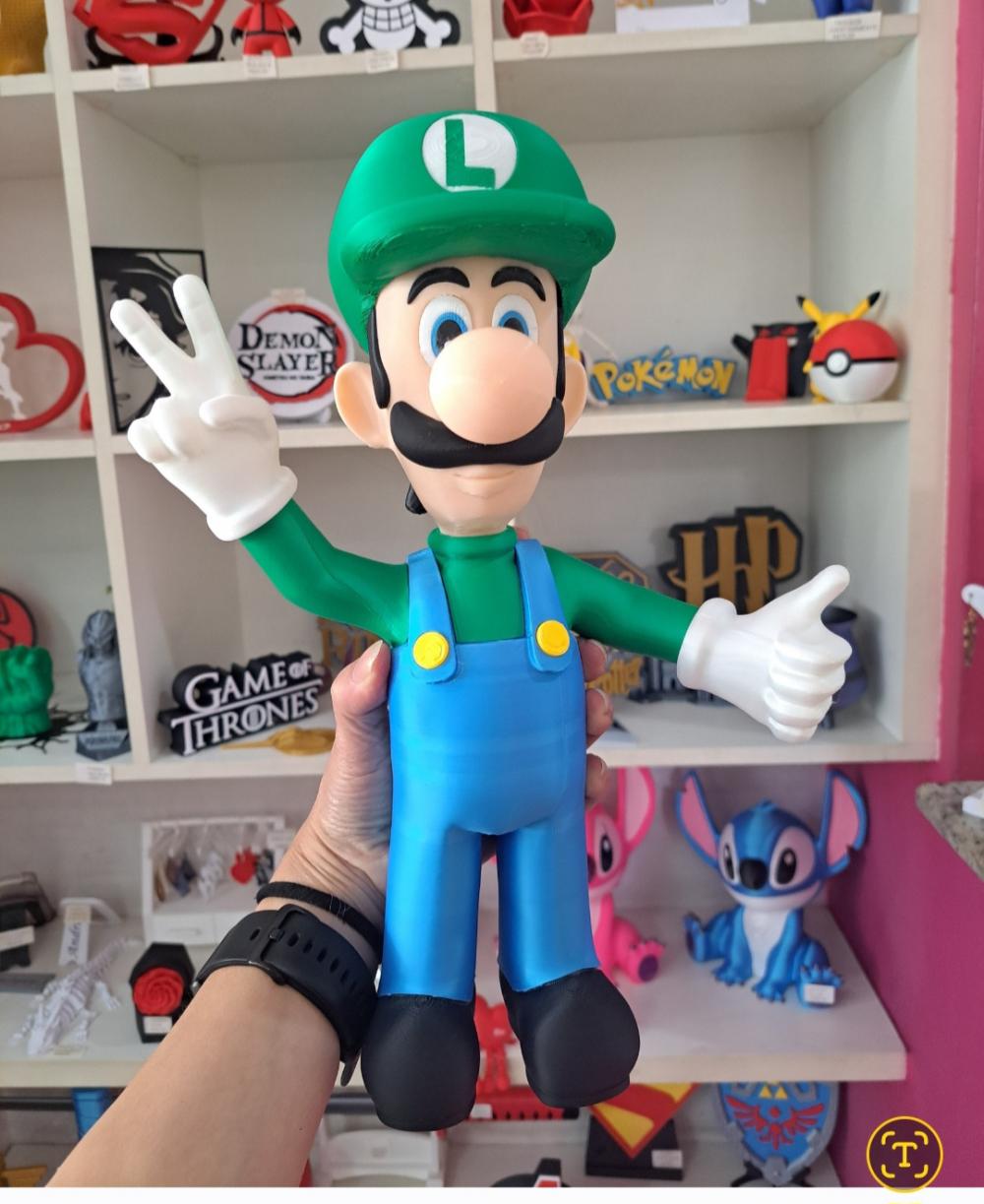 Luigi 3d Impresso