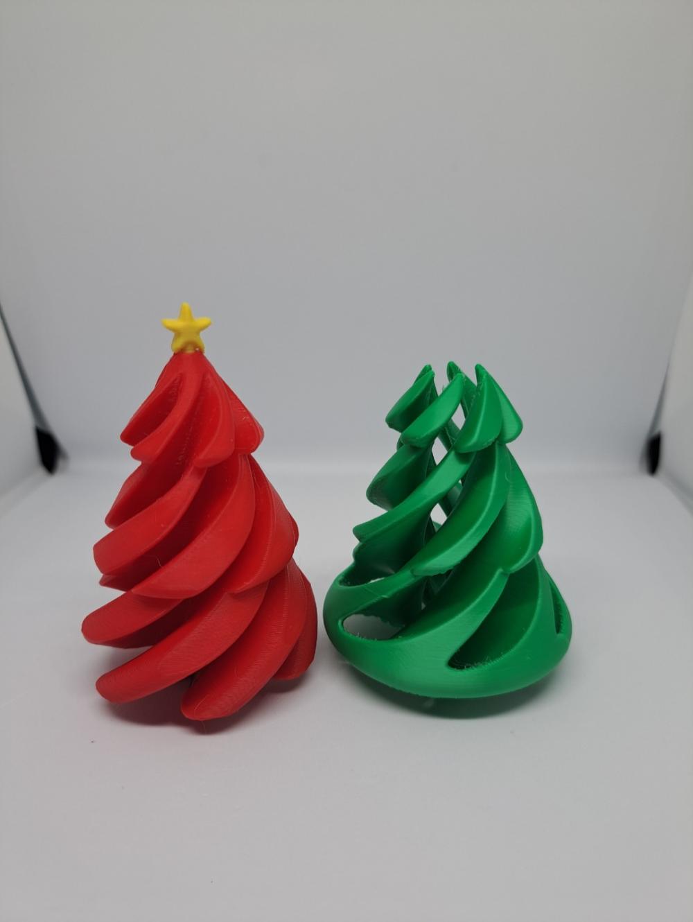 Mini Árvore de Natal Espiral 3d
