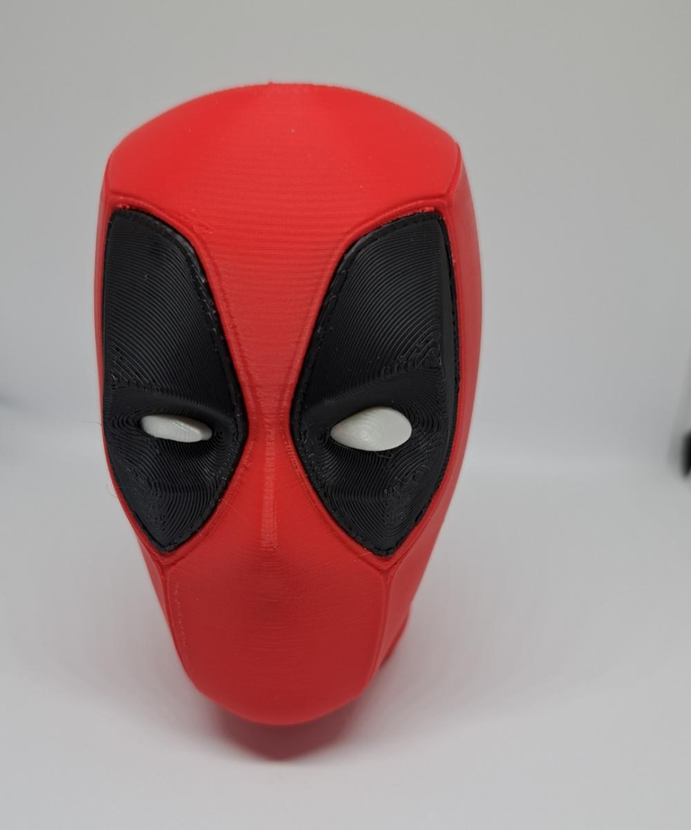 Mini Cabeça do Deadpool 3d