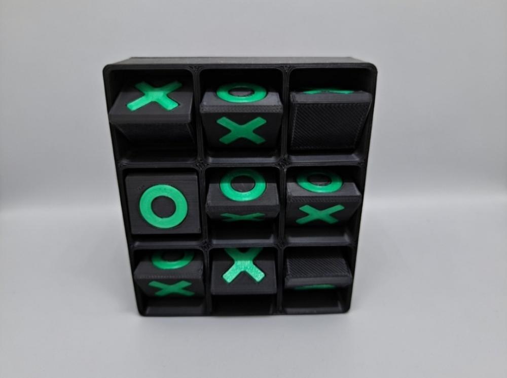 Mini Jogo da Velha 3d Impresso