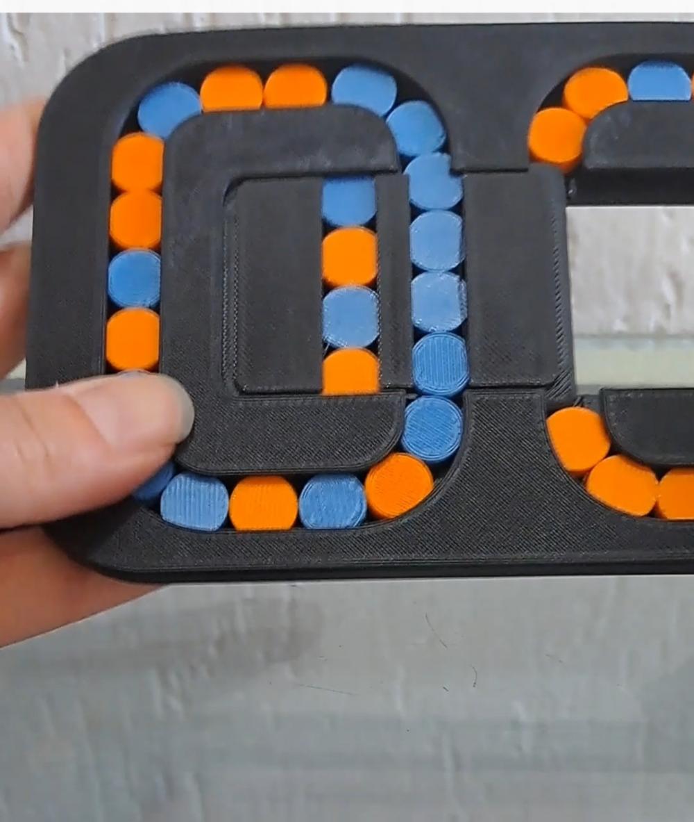 Mini Jogo Quebra Cabeça Colorido 3d