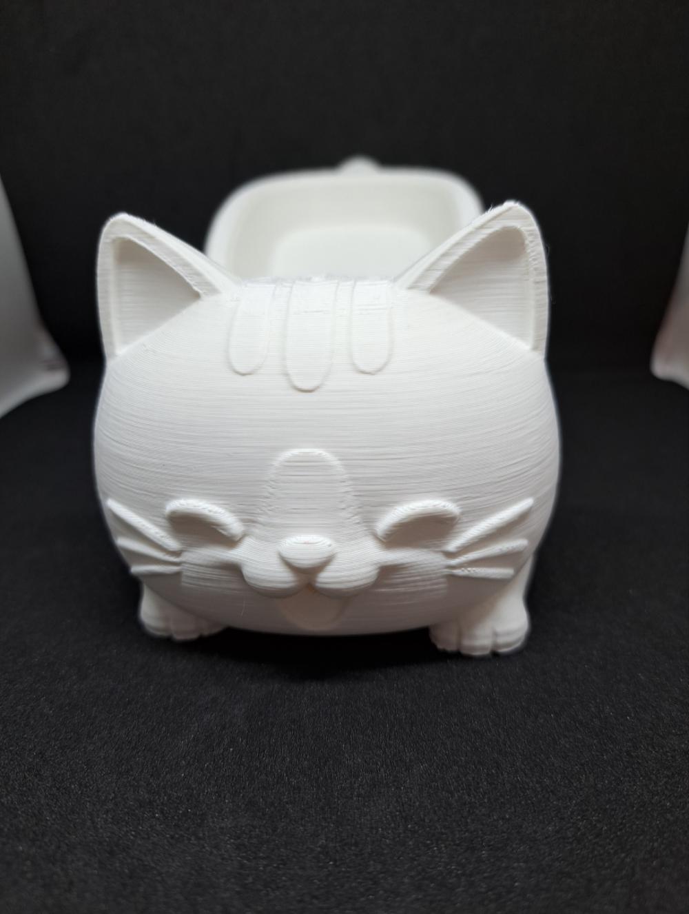 Mini Saboneteira de Drenagem de Gato Fofo