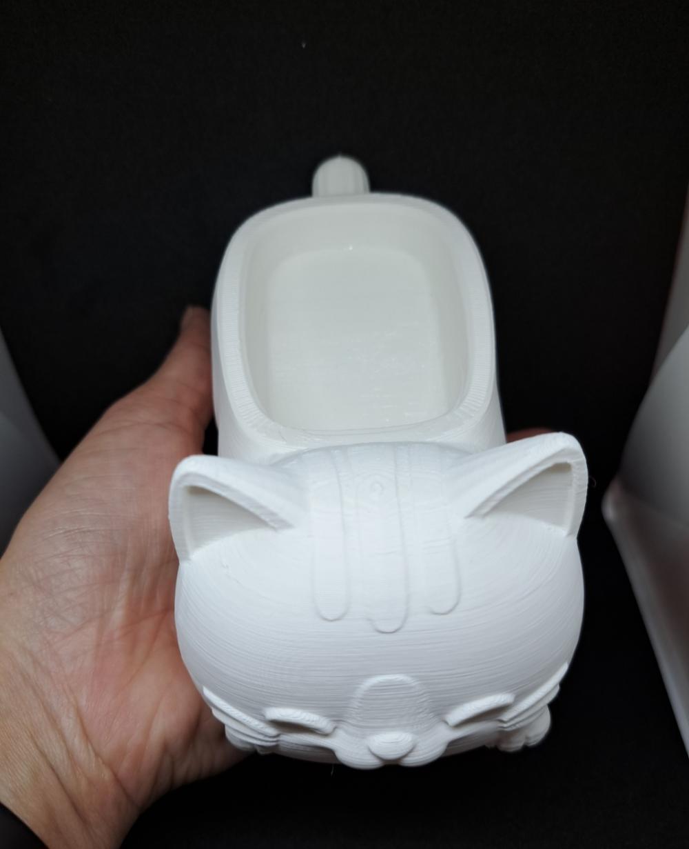 Mini Saboneteira de Drenagem de Gato Fofo