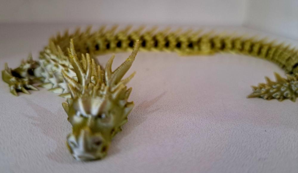 Ovo e Dragão Articulado 3d Print