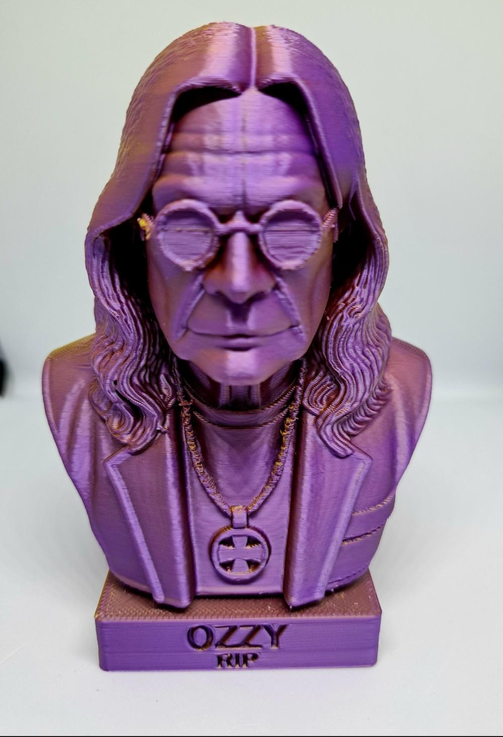 Ozzy Osbourne Mini Busto 3d