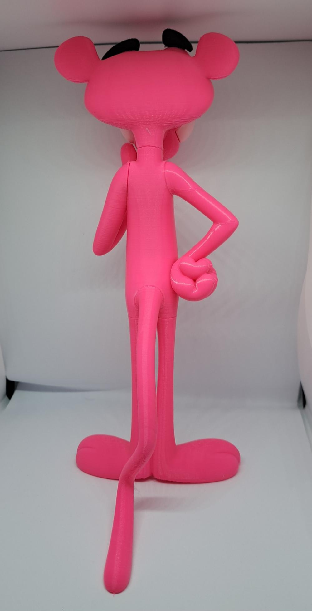 Pantera Cor de Rosa 3d Impresso