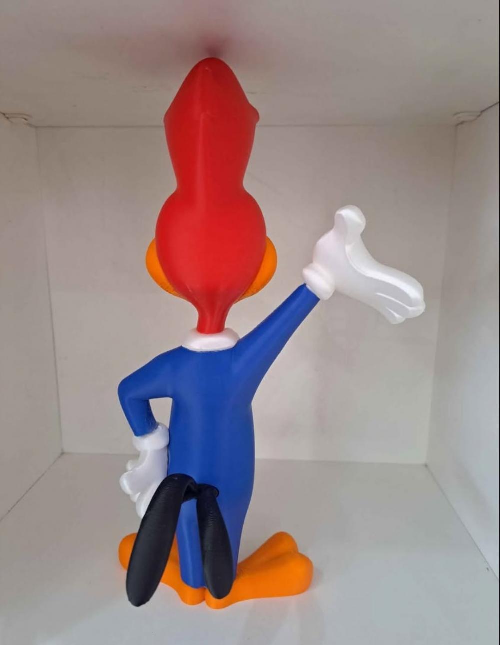Pica-pau 3d Impresso