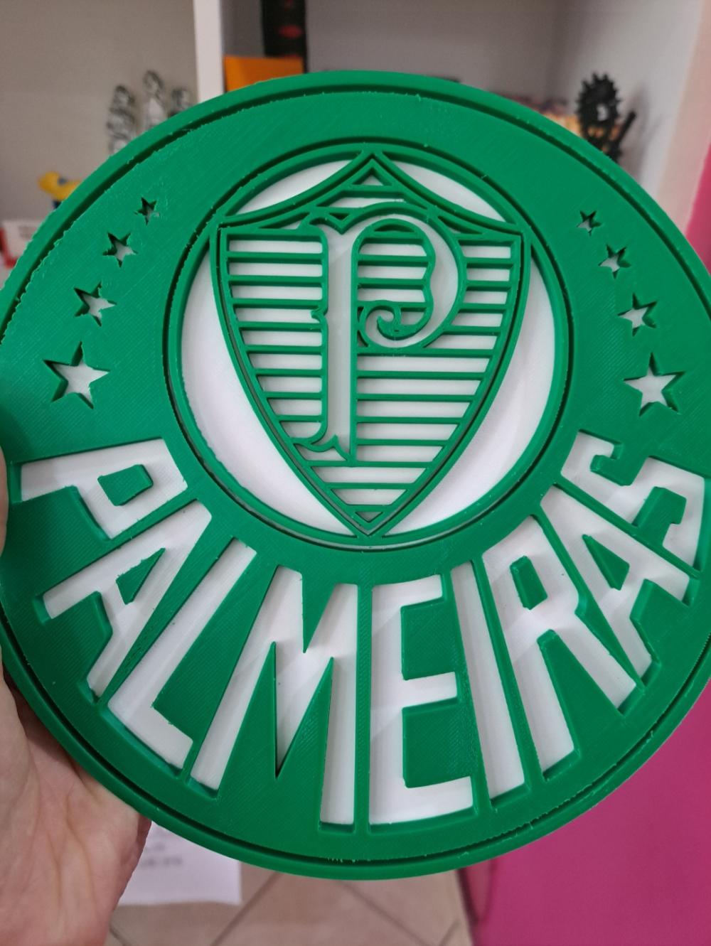 Placa 3d Futebol