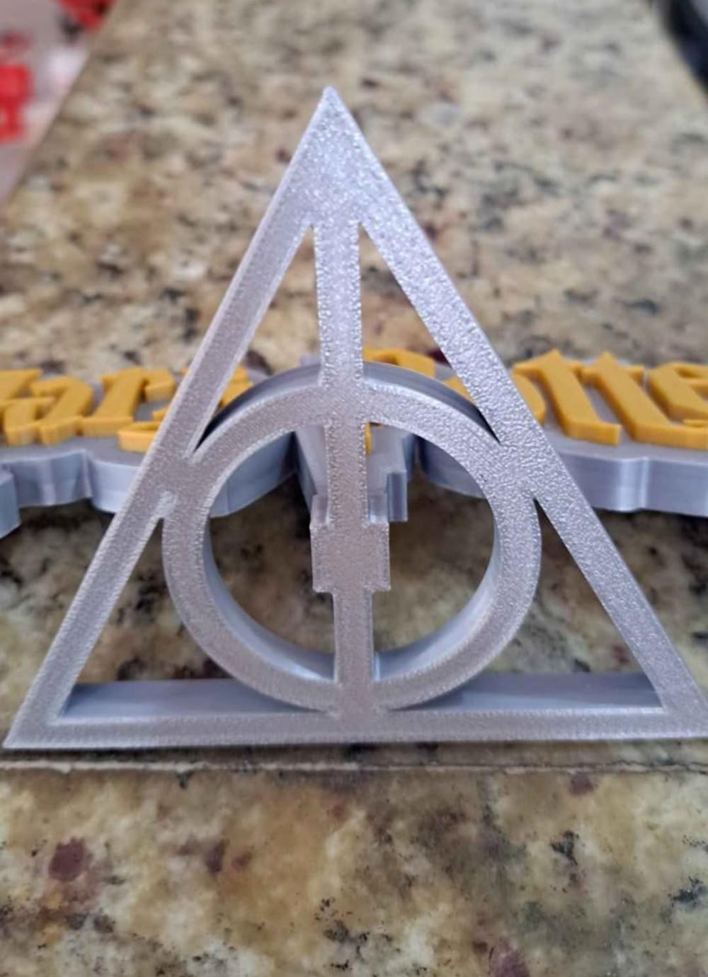 Placa Decorativa Harry Potter 3d
