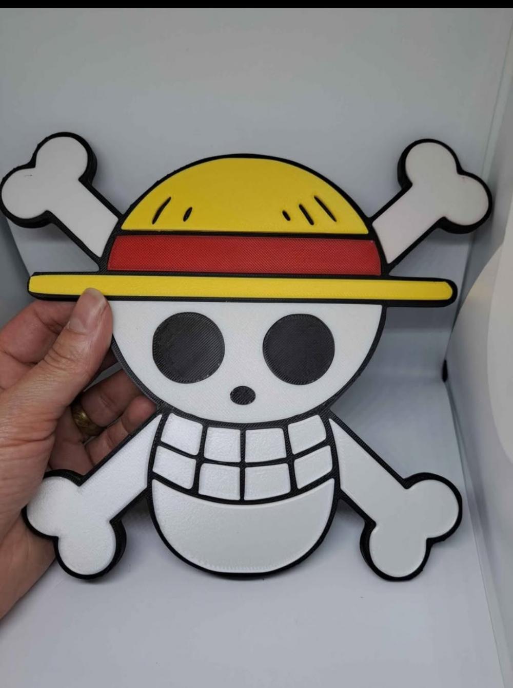 Placa Pirata One Piece