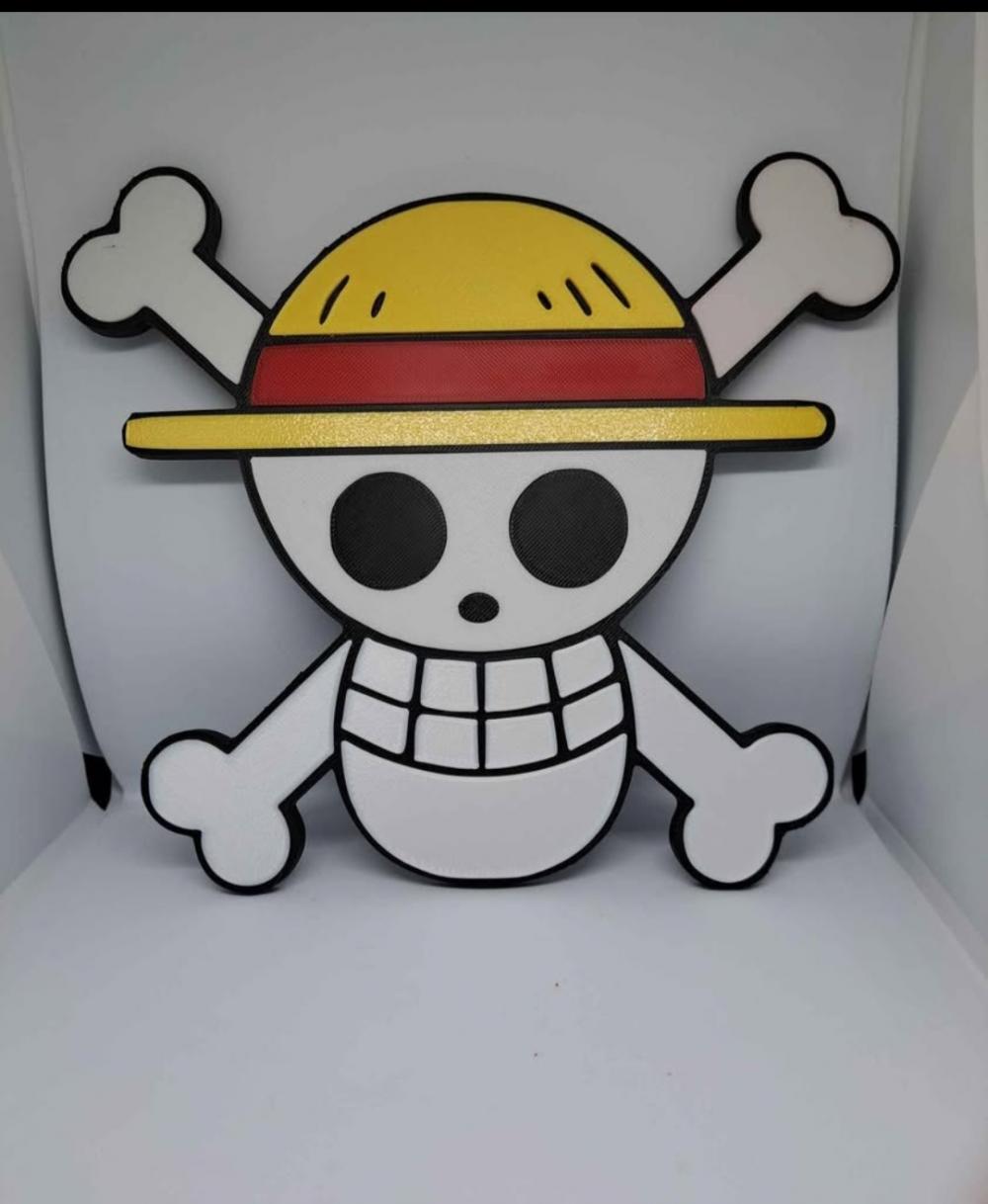 Placa Pirata One Piece