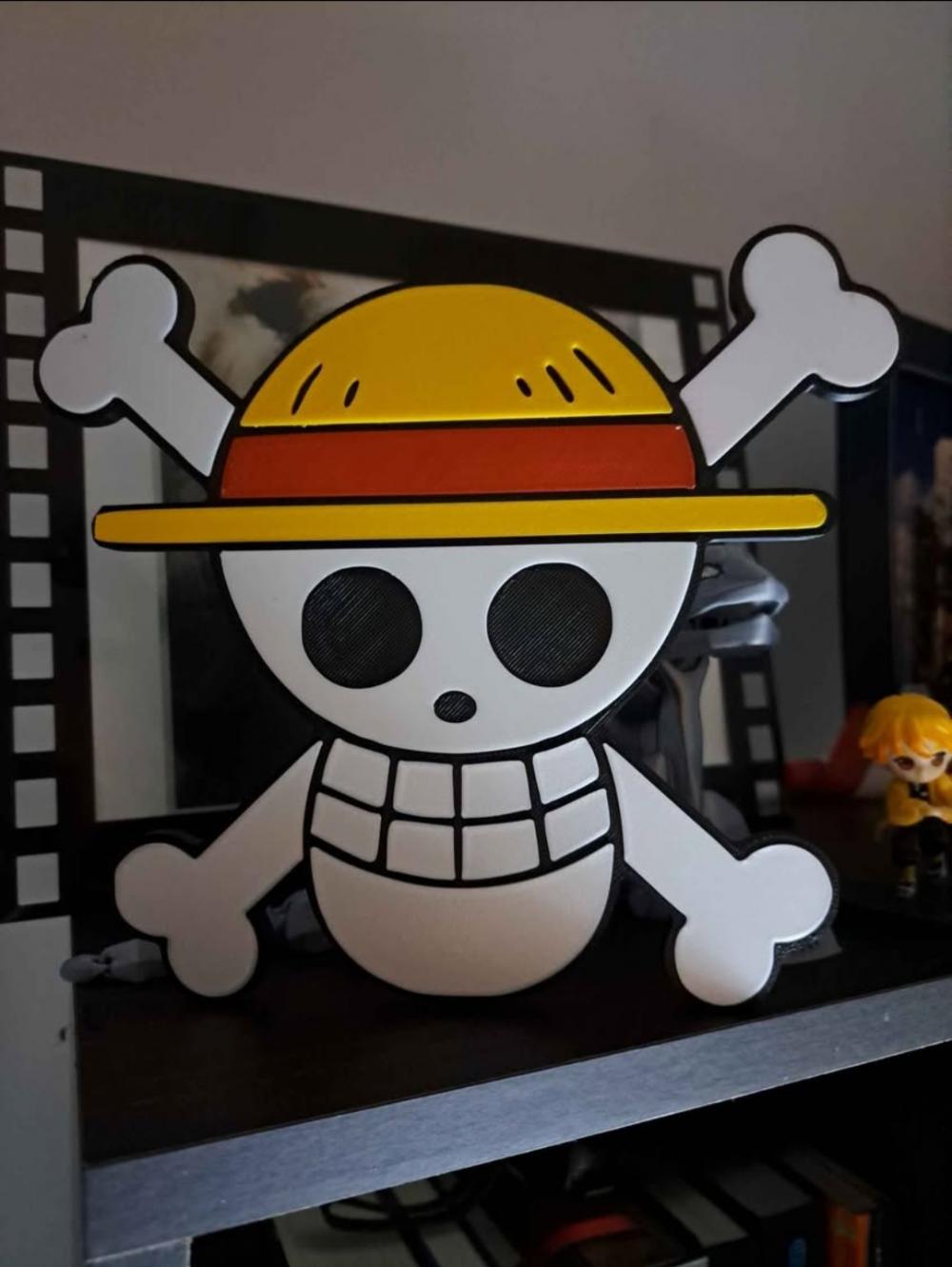 Placa Pirata One Piece