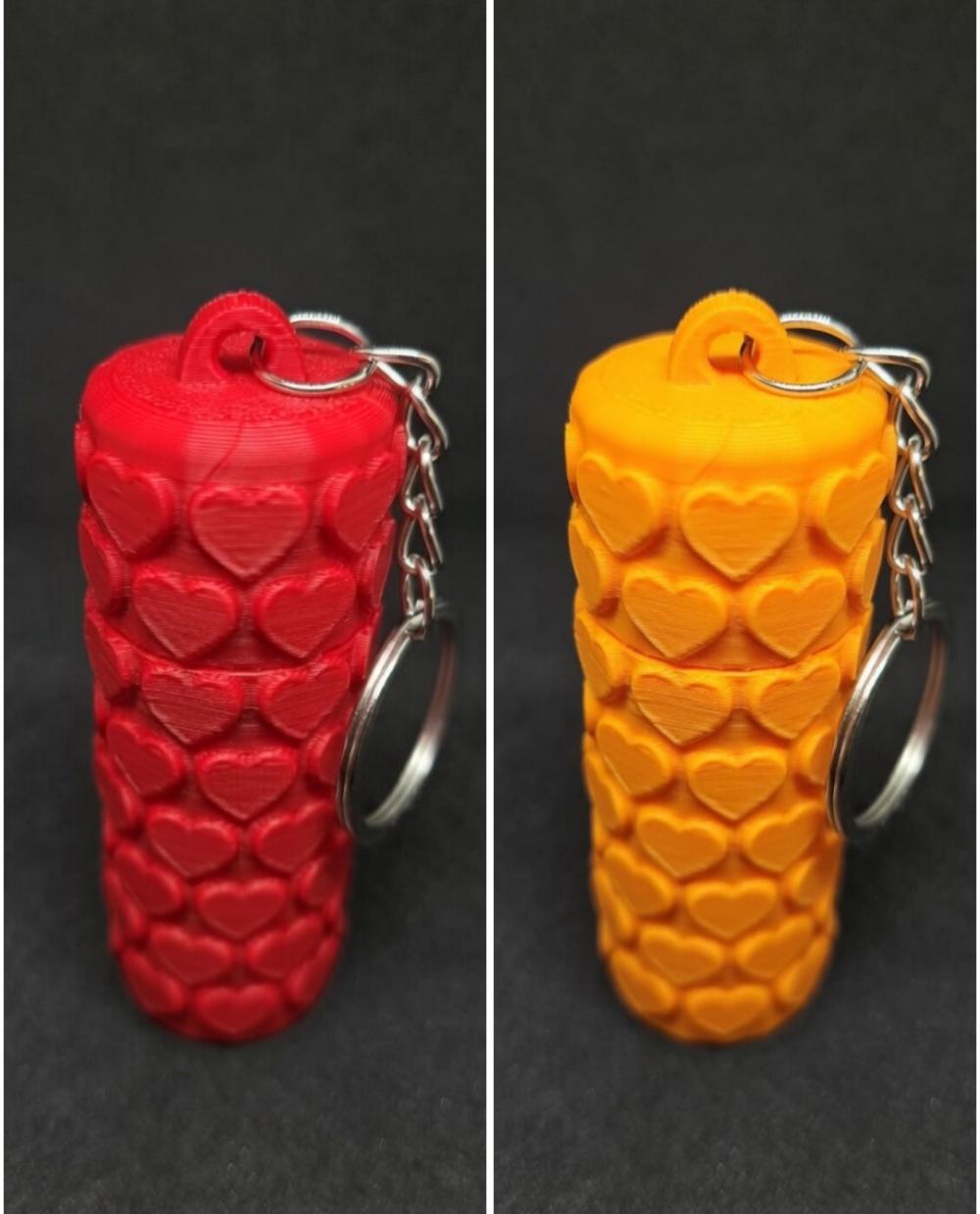 Porta Batom Chaveiro- Kit 3 Peças